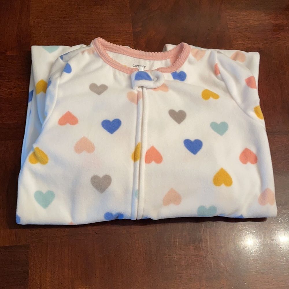 3T Kids Zippered Sleeper Pjs Footie Pajama